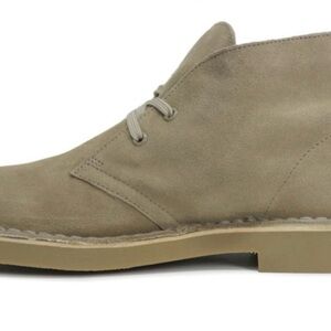 Clarks Men's Taupe Suede Chukka Boots
